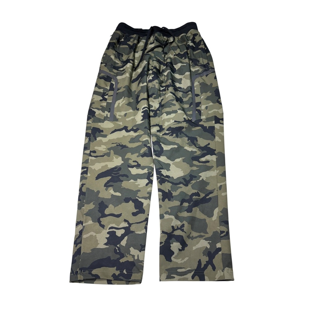 NWT Under Armour Mens Sportstyle Woven Print Cargo Pants Camo Green Size L 31X32